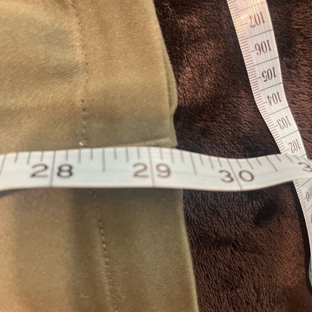 Olive green skinny cargo pants from a new day. Size 16. Cute pocket deta… - Picture 2 of 8
